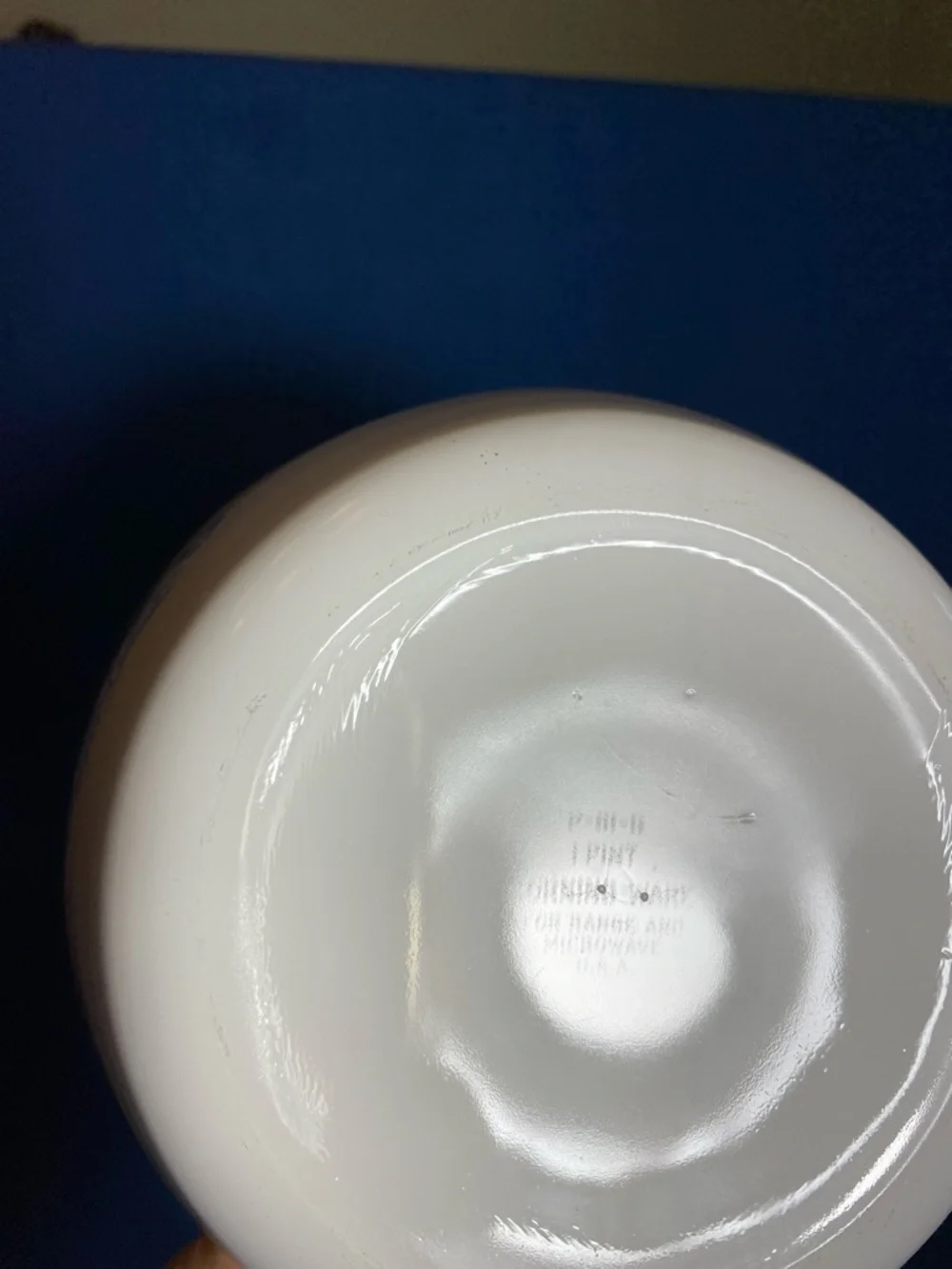 Vintage Corning Ware Menuette Blue Cornflower P-81-B 1-Pint Saucepan & Lid